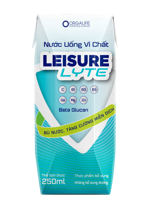 Leisure Lyte 250ml - Nước Uống Vi Chất Tăng Đề Kháng