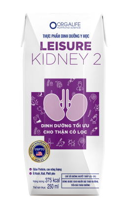 Leisure Kidney 2 250ml - Soup Uống Dinh Dưỡng Công Thức Tối Ưu Cho Thận Có Lọc