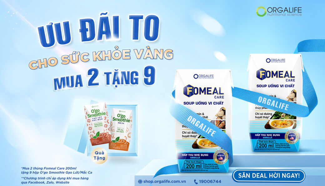 ƯU ĐÃI TO CHO SỨC KHỎE VÀNG - MUA 2 TẶNG 9