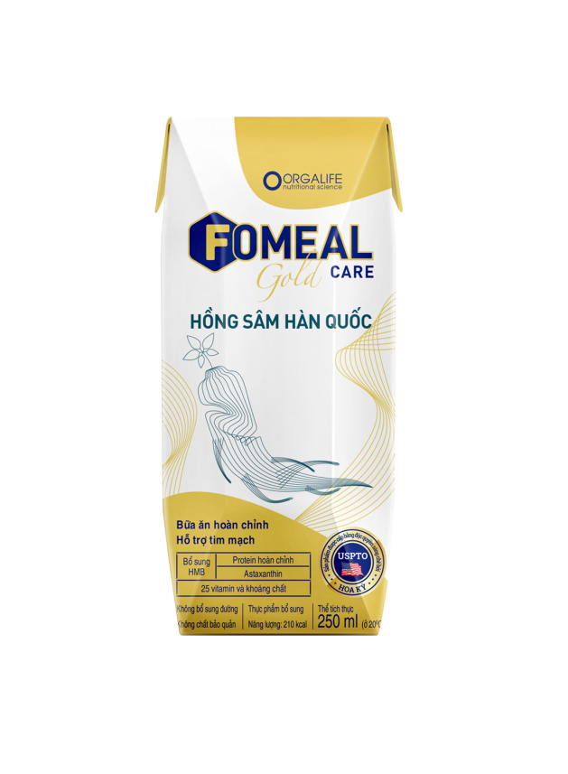 Fomeal Care Gold 250ml - Soup uống Hồng sâm Hàn Quốc