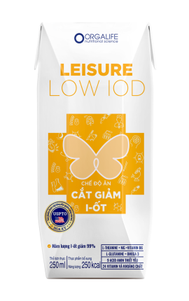 Leisure Low Iod 250ml - Soup Uống Dinh Dưỡng Công Thức Cắt Giảm I-ốt