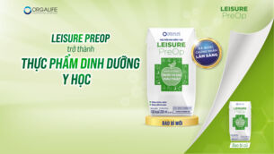 LEISURE PREOP CHÍNH THỨC TRỞ THÀNH “THỰC PHẨM DINH DƯỠNG Y HỌC”