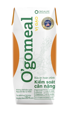 O'gomeal Vị Gạo 250ml - Soup Uống Dinh Dưỡng Công Thức Kiểm Soát Cân Nặng 