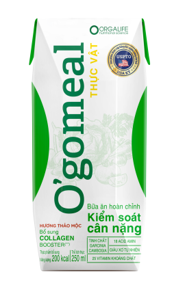 O'gomeal Thực Vật 250ml - Soup Uống Dinh Dưỡng Công Thức Kiểm Soát Cân Nặng