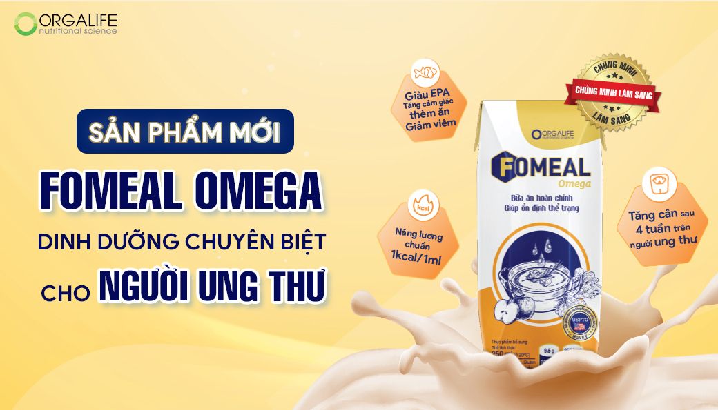 SẢN PHẨM MỚI
FOMEAL OMEGA 
