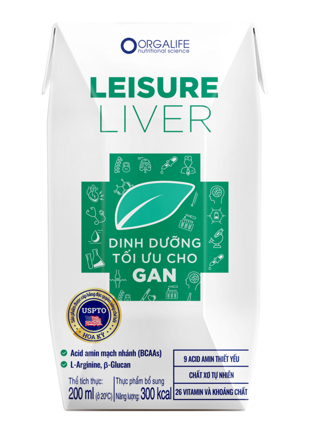 Leisure Liver 200ml - Soup Uống Dinh Dưỡng Công Thức Tối Ưu Cho Gan