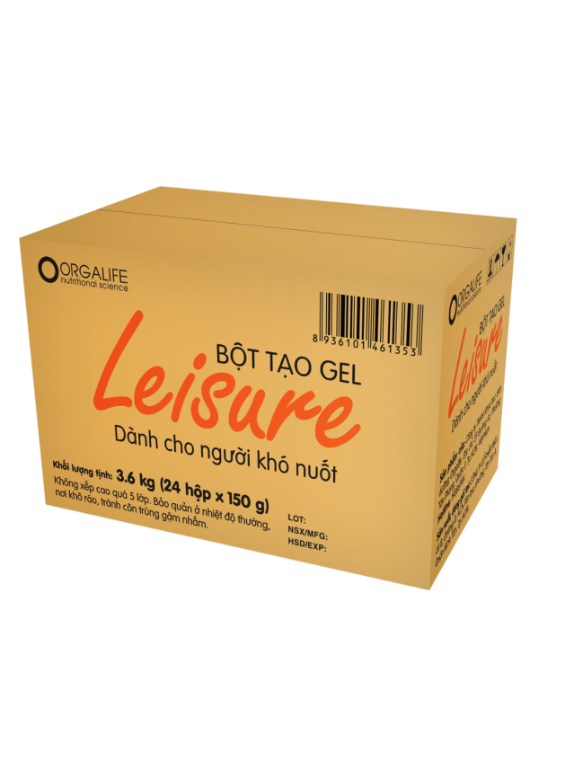 Bột Tạo Gel Leisure 5g Ngăn Ngừa Nuốt Sặc