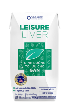 Leisure Liver 200ml - Soup Uống Dinh Dưỡng Công Thức Tối Ưu Cho Gan