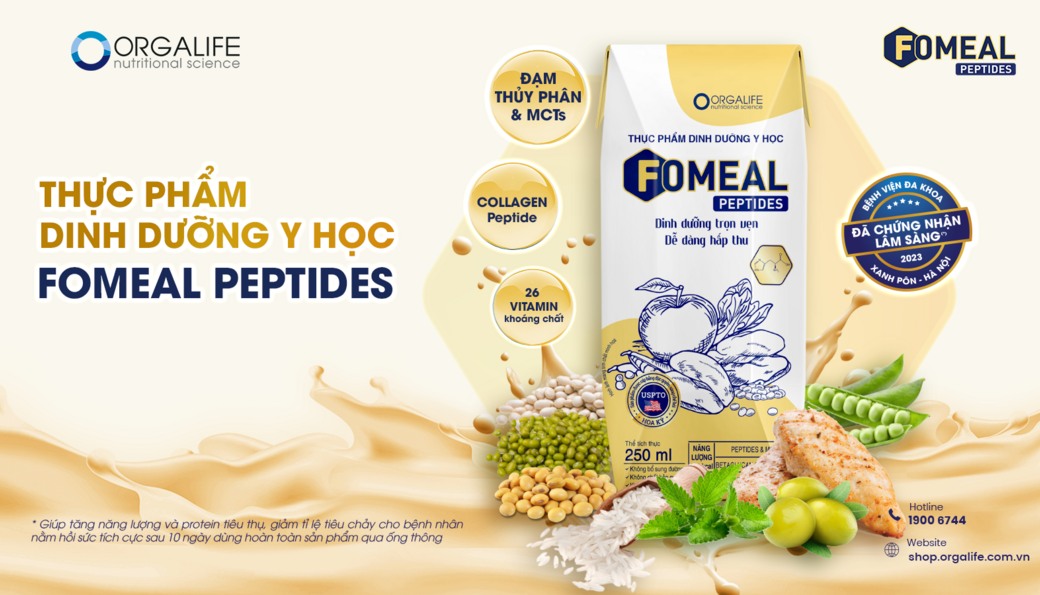 THỰC PHẨM DINH DƯỠNG Y HỌC FOMEAL PEPTIDES
